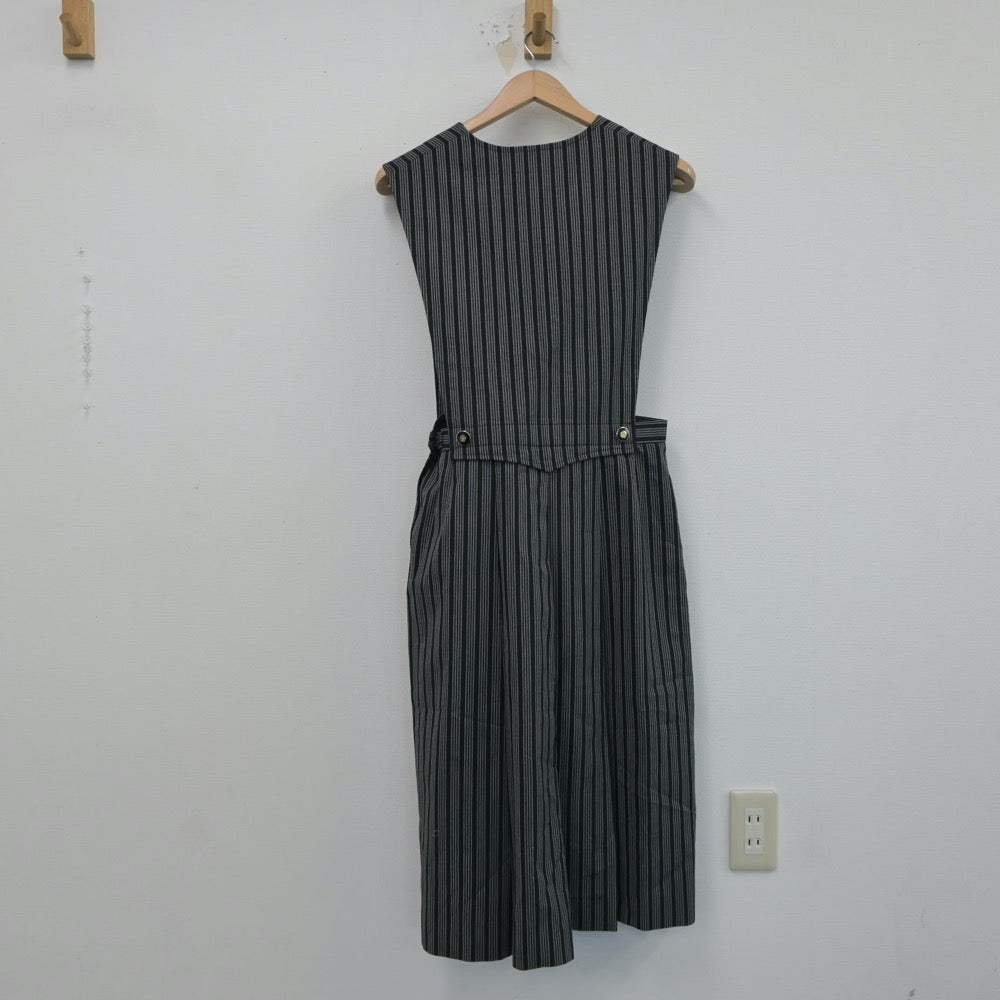 【中古】栃木県 小山高等学校 女子制服 1点（ジャンパースカート）sf018841