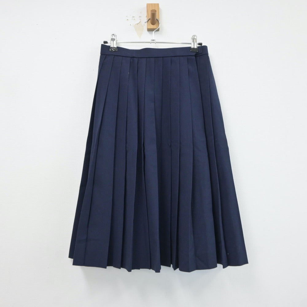 【中古】愛知県 高蔵寺中学校 女子制服 2点（セーラー服・スカート）sf018843