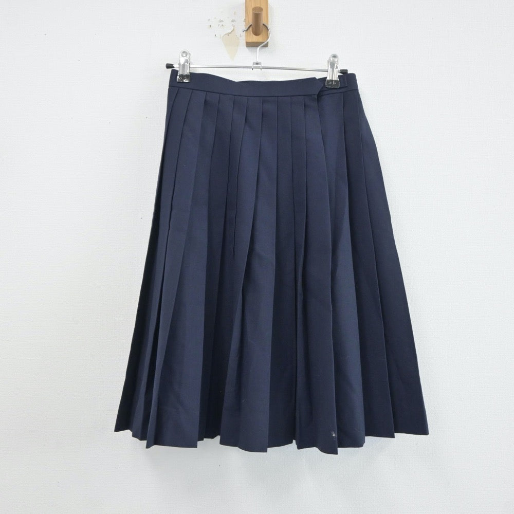 【中古】愛知県 高蔵寺中学校 女子制服 3点（セーラー服・スカート）sf018844