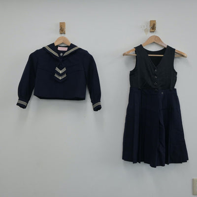 【中古】小学校制服 白百合学園小学校 4点 sf018854