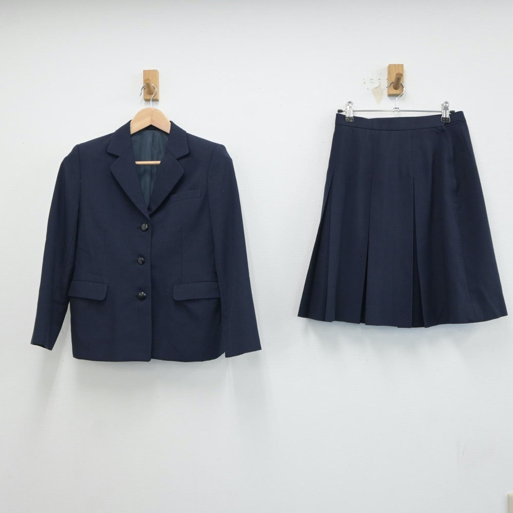 【中古】神奈川県 横浜翠嵐高等学校 女子制服 3点（ブレザー・スカート・スカート）sf018856