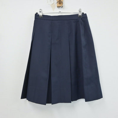 【中古】大阪府 大手前高等学校 女子制服 2点（ベスト・スカート）sf018857