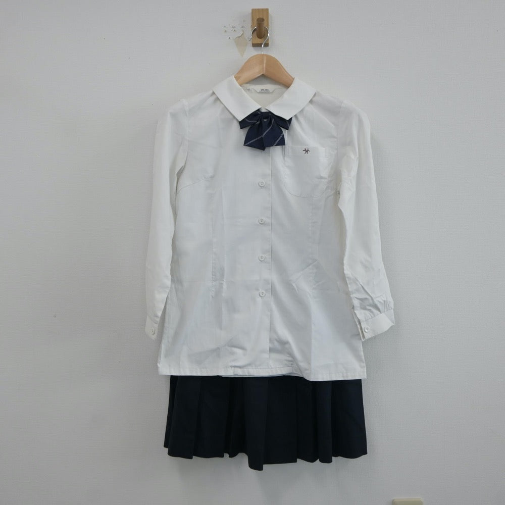 【中古】東京都 白鴎高等学校 女子制服 4点（ブレザー・シャツ・スカート）sf018858