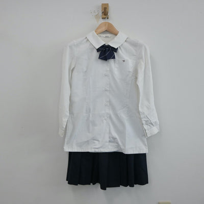 【中古】東京都 白鴎高等学校 女子制服 4点（ブレザー・シャツ・スカート）sf018858