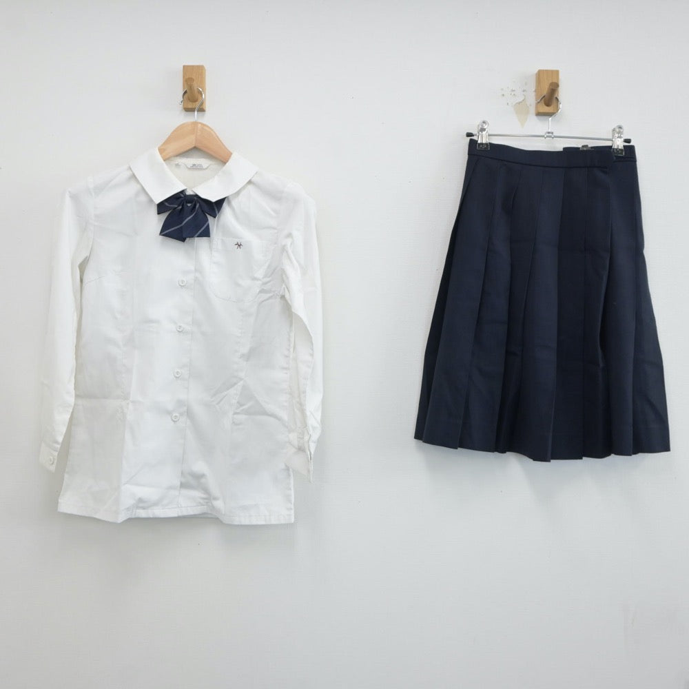 【中古】東京都 白鴎高等学校 女子制服 4点（ブレザー・シャツ・スカート）sf018858