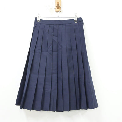 【中古】群馬県 笠懸中学校 女子制服 3点（セーラー服・スカート）sf018865