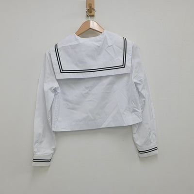 【中古】群馬県 笠懸中学校 女子制服 2点（セーラー服・セーラー服）sf018866