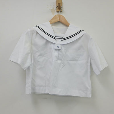 【中古】群馬県 笠懸中学校 女子制服 2点（セーラー服・セーラー服）sf018866