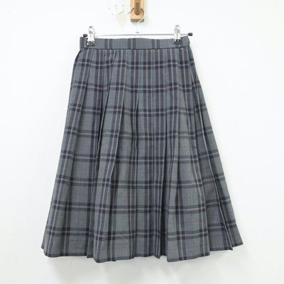 【中古】東京都 小山田中学校 女子制服 2点（ニットベスト・スカート）sf018873