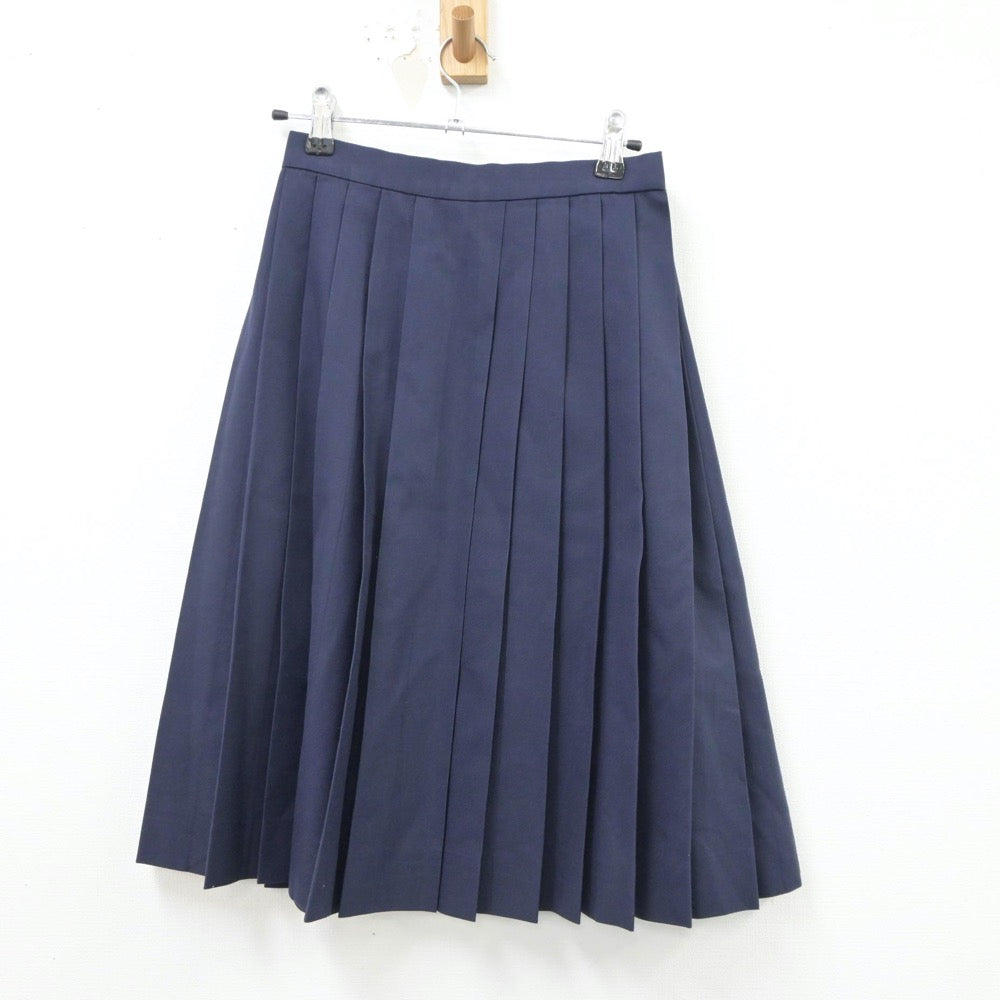 【中古】静岡県 清水第一中学校 女子制服 3点（セーラー服・スカート）sf018876