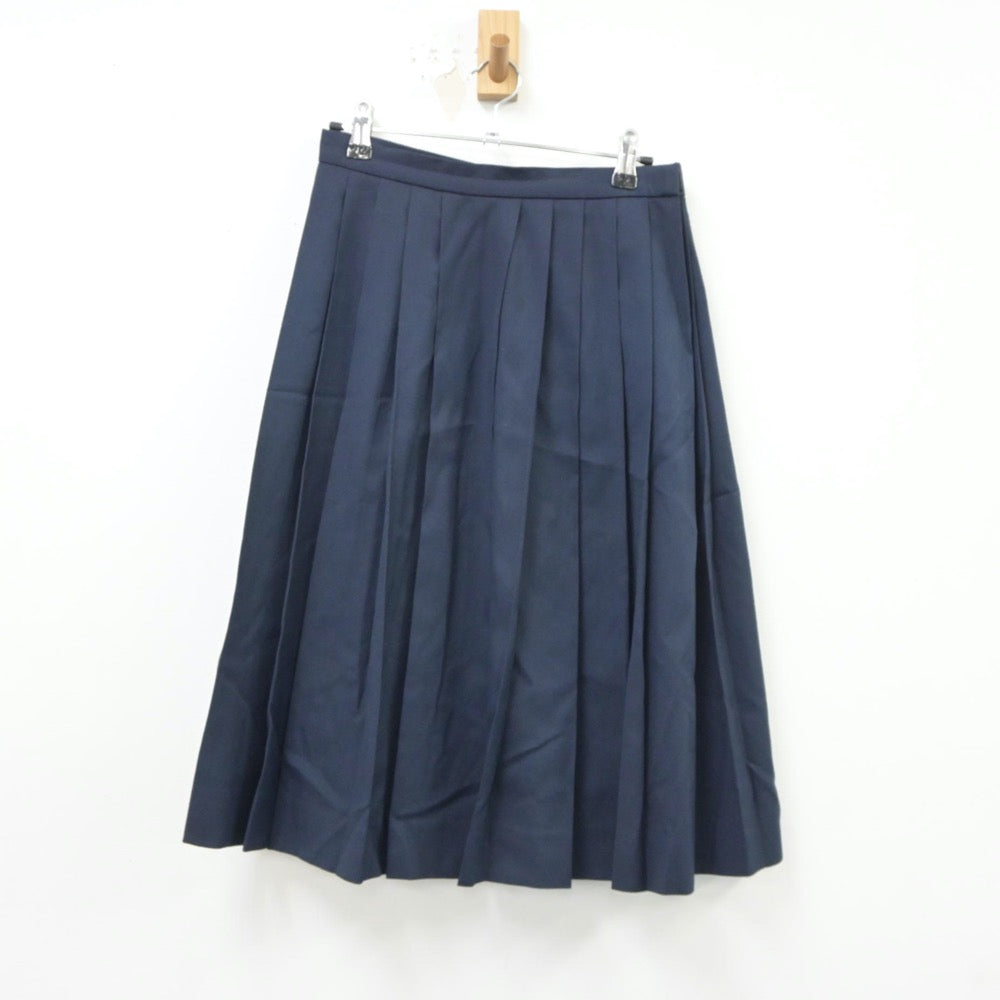 【中古】静岡県 清水第一中学校 女子制服 2点（セーラー服・スカート）sf018879