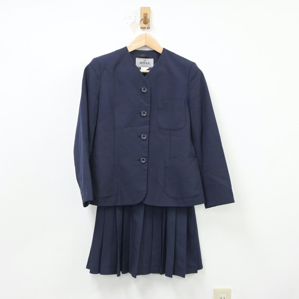 【中古】静岡県 清水東高等学校 女子制服 2点（ブレザー・スカート）sf018881