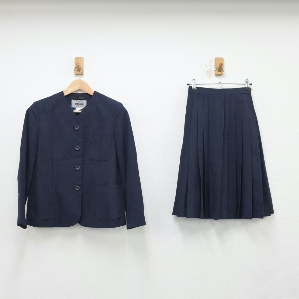 【中古】静岡県 清水東高等学校 女子制服 2点（ブレザー・スカート）sf018881