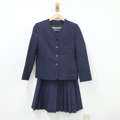 【中古】静岡県 清水東高等学校 女子制服 2点（ブレザー・スカート）sf018882