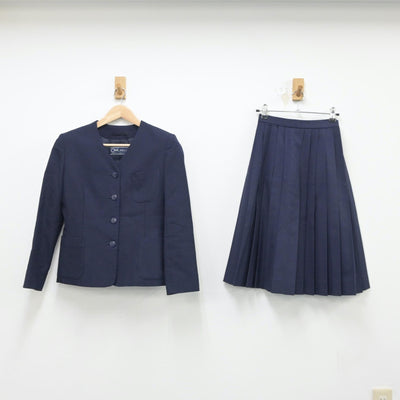 【中古】静岡県 清水東高等学校 女子制服 2点（ブレザー・スカート）sf018882