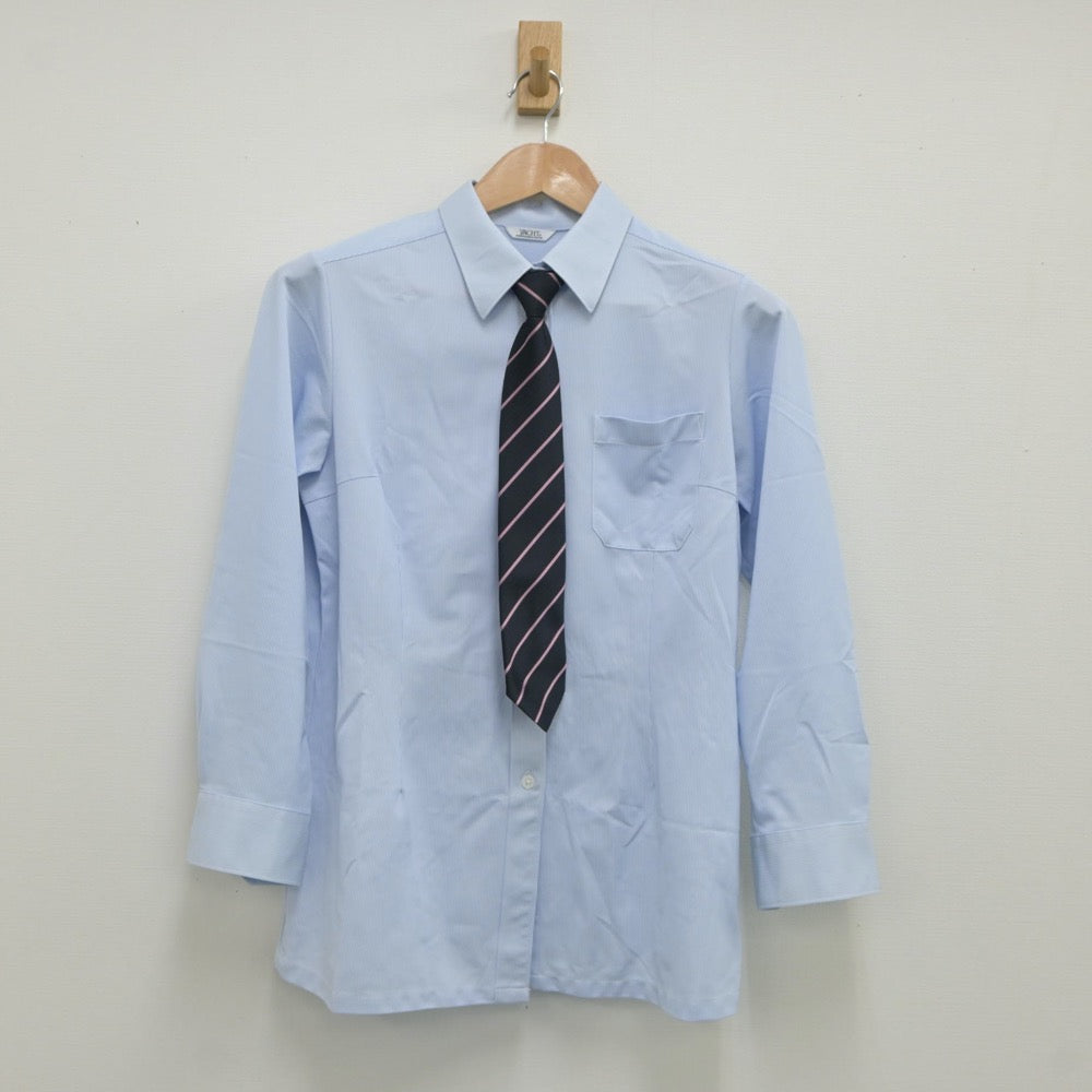 【中古】福岡県 自由ヶ丘高等学校 女子制服 4点（ブレザー・シャツ・スカート）sf018890