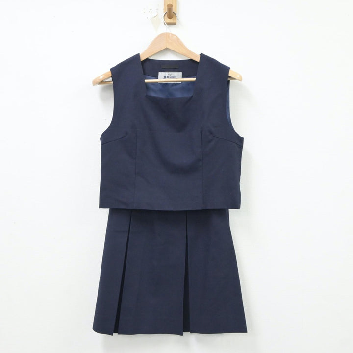 中古制服】静岡県 清水東高等学校 女子制服 2点(ベスト 中古制服】静岡県 清水東高等学校 女子制服 2点(ベスト