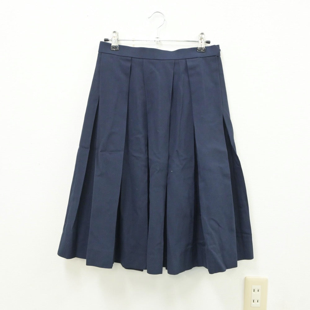 【中古】愛知県 春日井南高等学校 女子制服 4点（ブレザー・ベスト・スカート）sf018897