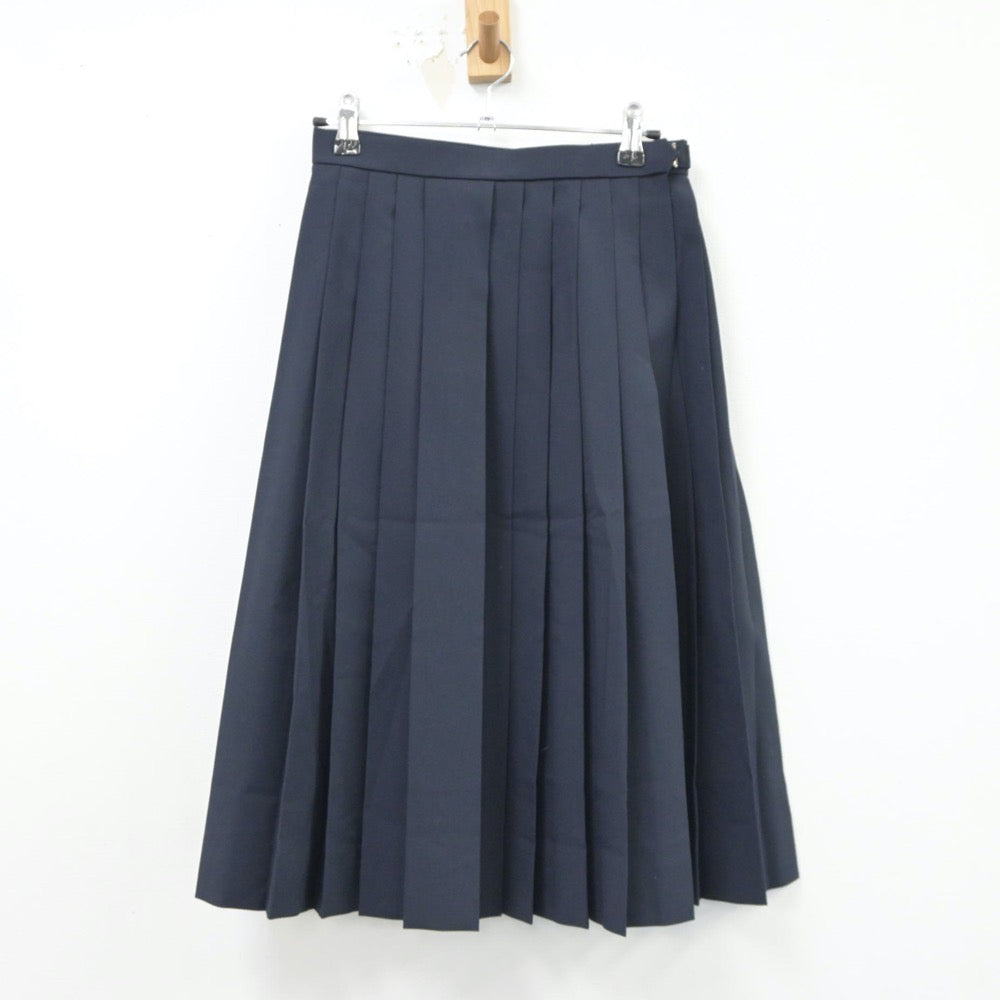 【中古】愛知県 一柳中学校 女子制服 4点（セーラー服・スカート）sf018901