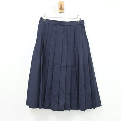 【中古】愛知県 一柳中学校 女子制服 2点（セーラー服・スカート）sf018902