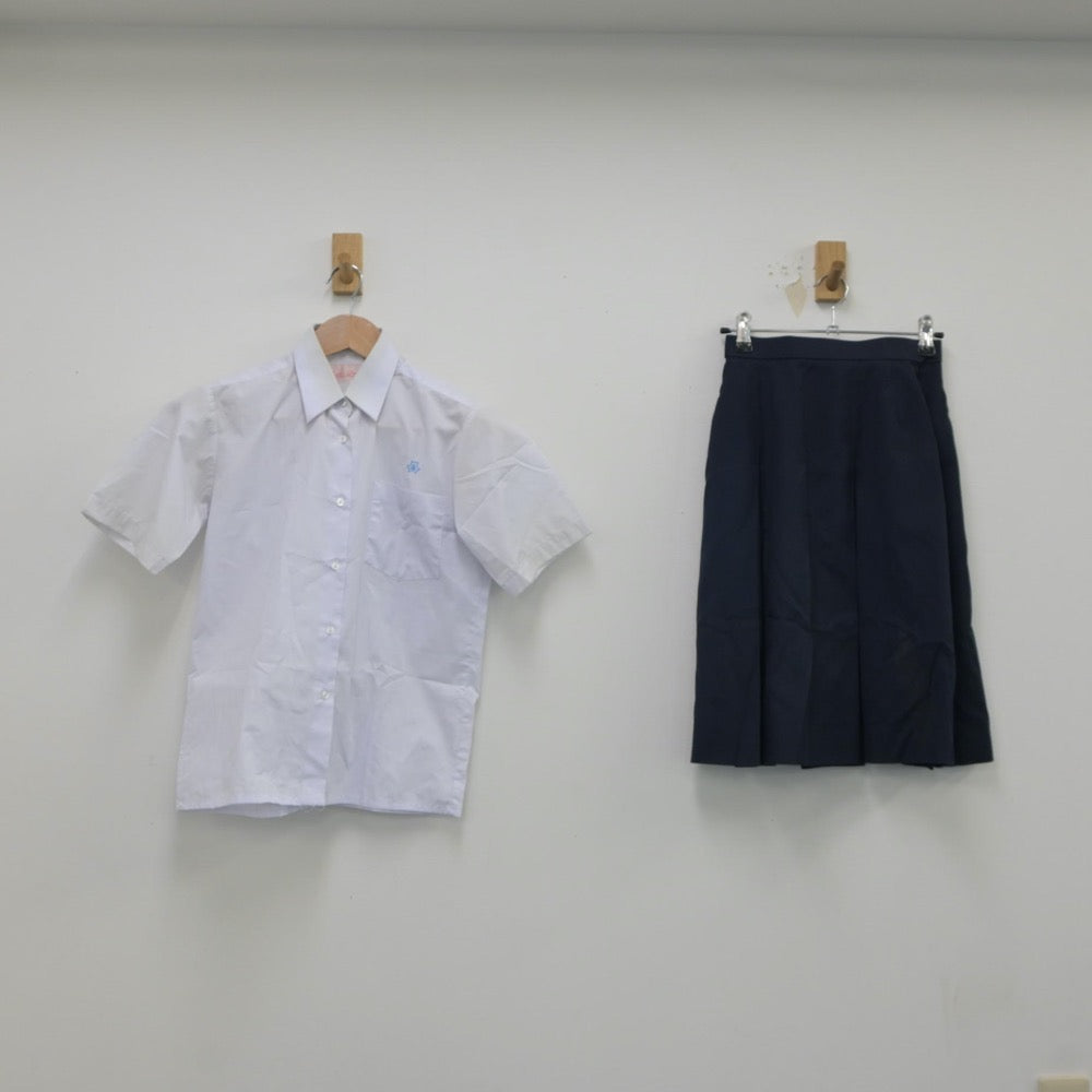 【中古】埼玉県 伊奈学園総合高等学校 女子制服 3点（シャツ・スカート）sf018903