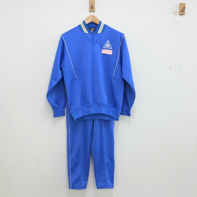 【中古】東京都 桜ヶ丘中学校 女子制服 2点（ジャージ 上・ジャージ 下）sf018919