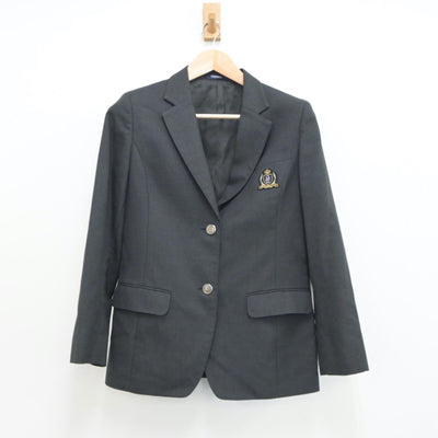 【中古】神奈川県 横浜市立すすき野中学校 女子制服 3点（ブレザー・スカート）sf018921