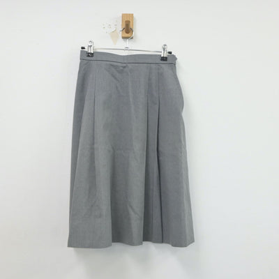 【中古】埼玉県 草加市立瀬崎中学校 女子制服 2点（シャツ・スカート）sf018930