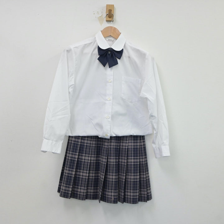 【中古制服】神奈川県 相模女子大学高等部 女子制服 3点（シャツ・スカート）sf018940【リサイクル学生服】 | 中古制服通販パレイド