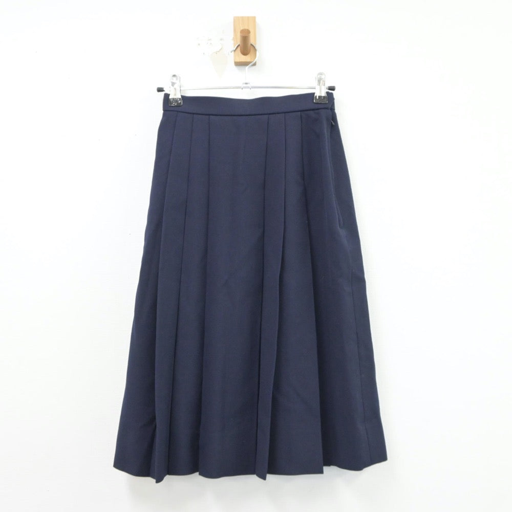 【中古】福島県 郡山市立郡山第六中学校 女子制服 3点（セーラー服・スカート）sf018942