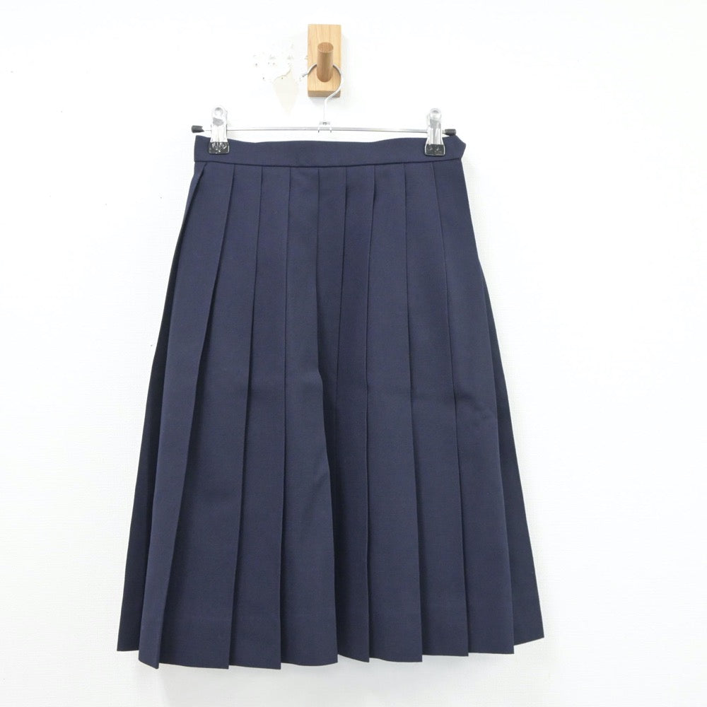 I206/Y(中古)福島県 郡山商業高校 女子制服5点 /L-/M/W66/丈63