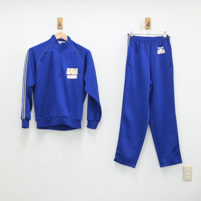 【中古】兵庫県 神戸市立葺合高等学校 女子制服 2点（ジャージ 上・ジャージ 下）sf018950