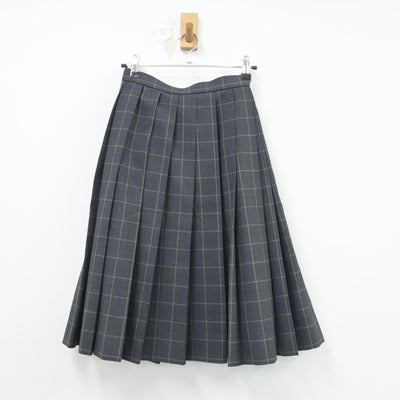 【中古】岩手県 岩手県立北上翔南高等学校 女子制服 2点（ベスト・スカート）sf018955