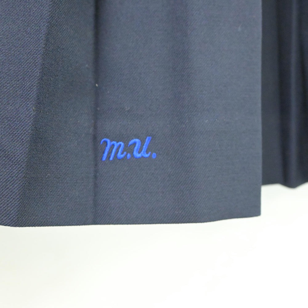 【中古】埼玉県 さいたま市立浦和高等学校 女子制服 3点（セーラー服・スカート）sf018966