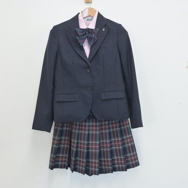 中古制服】大阪府 大阪高等学校 女子制服 4点（ブレザー・シャツ・スカート）sf018989【リサイクル学生服】 | 中古制服通販パレイド