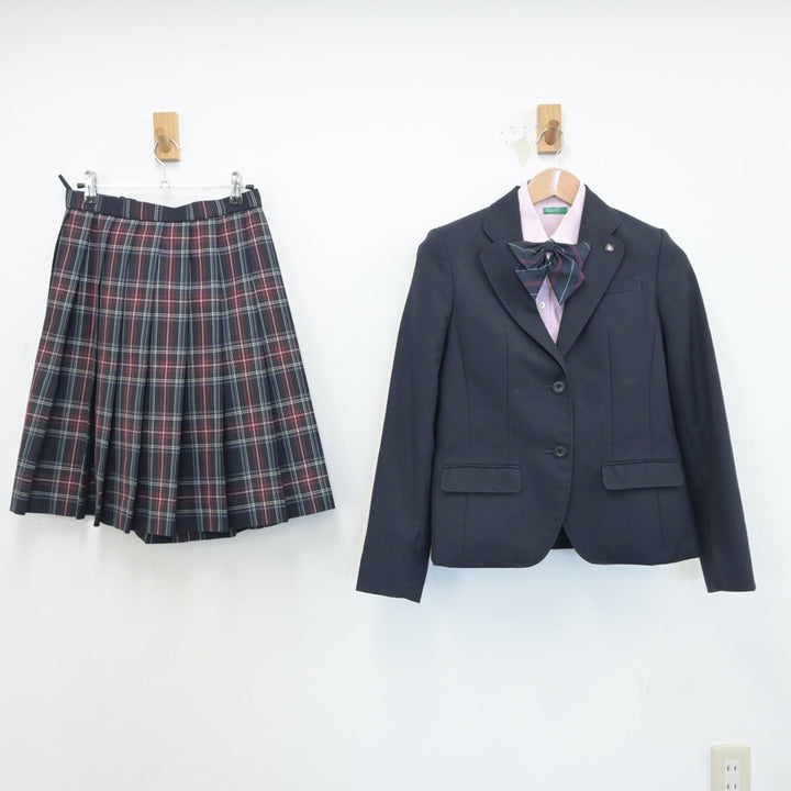 中古制服】大阪府 大阪高等学校 女子制服 4点（ブレザー・シャツ・スカート）sf018989【リサイクル学生服】 | 中古制服通販パレイド