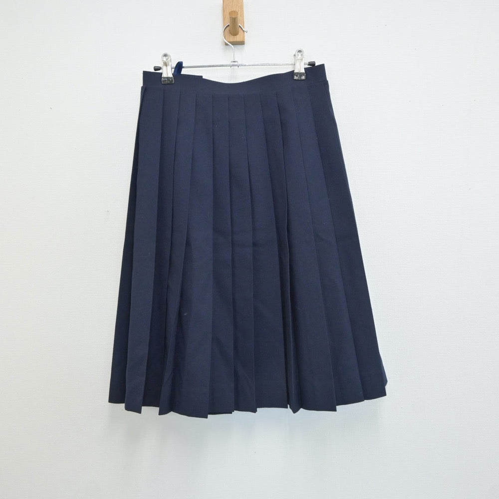 【中古】北海道 札幌市立宮の森中学校 女子制服 3点（セーラー服・スカート）sf018994