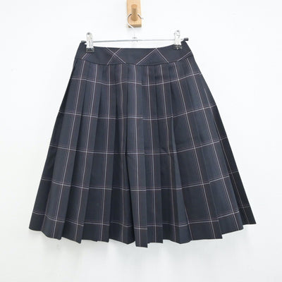 【中古】東京都 赤塚第一中学校 女子制服 2点（ニットベスト・スカート）sf018995