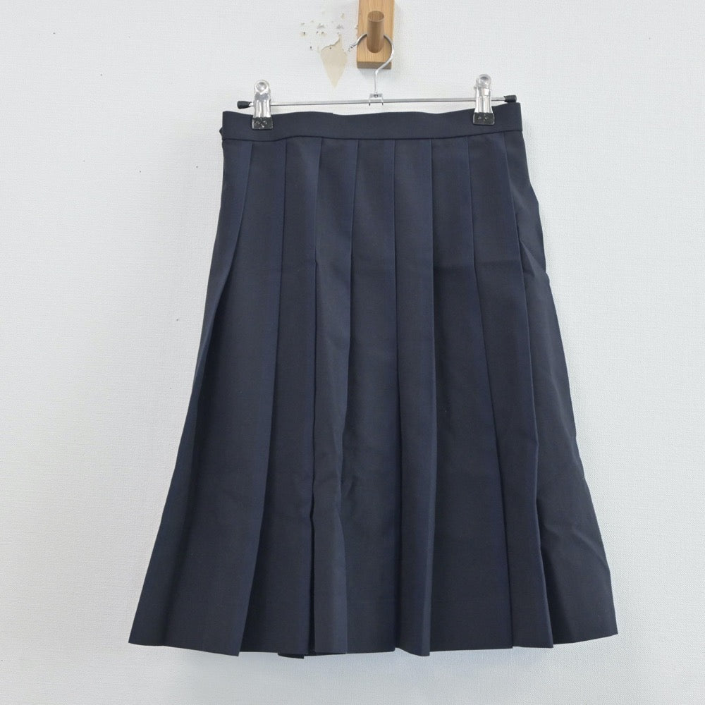 【中古】東京都 共立女子高等学校 女子制服 2点（シャツ・スカート）sf018998