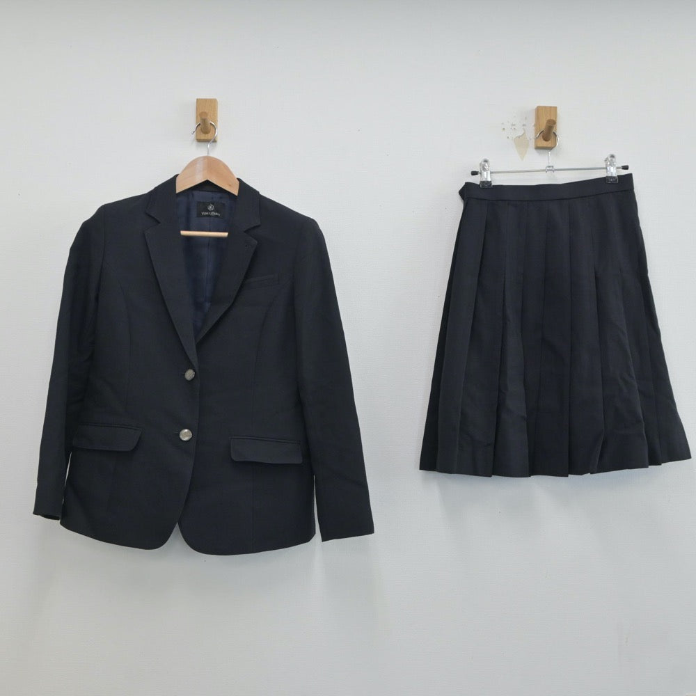 【中古】東京都 共立女子高等学校 女子制服 6点（ブレザー・スカート）sf018999