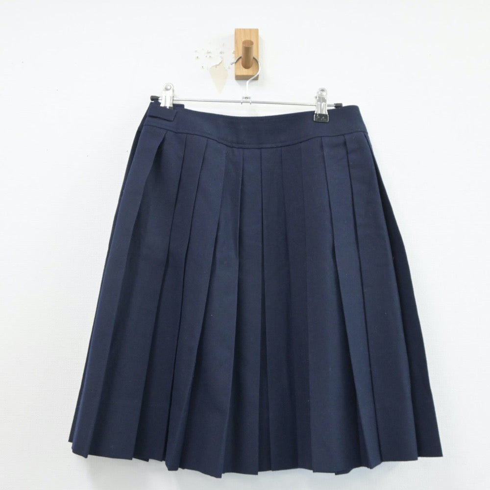 【中古】大阪府 夕陽丘高等学校 女子制服 4点（セーラー服・スカート）sf019003