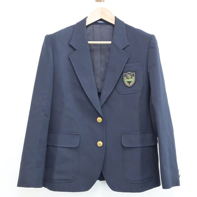 【中古】東京都 豊島学院高等学校 女子制服 2点（ブレザー・スカート）sf019008