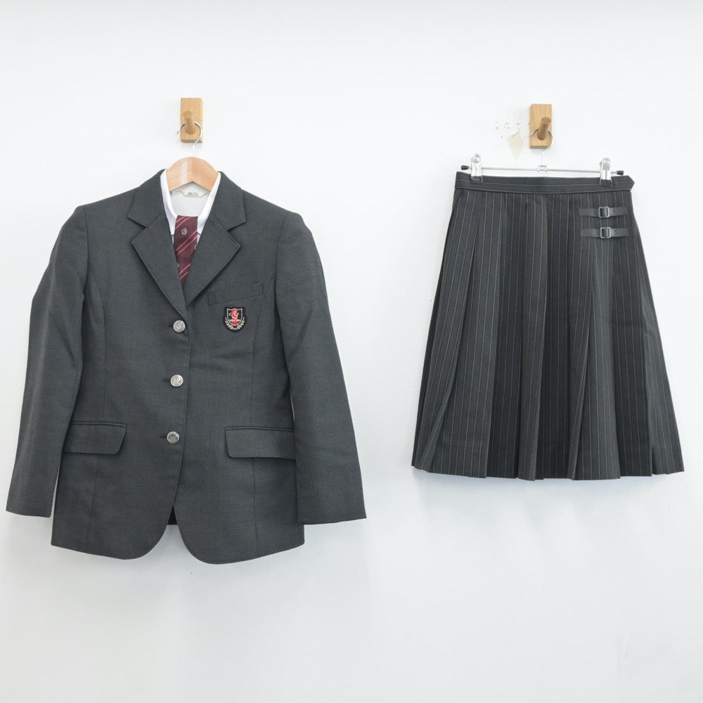 中古制服】兵庫県 明石城西高等学校 女子制服 4点（ブレザー・シャツ・スカート）sf019013【リサイクル学生服】 | 中古制服通販パレイド