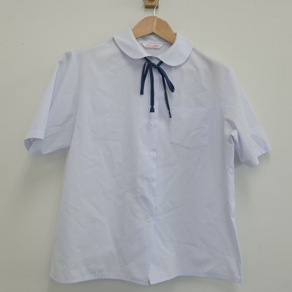 【中古】静岡県 城内中学校 女子制服 3点（シャツ・スカート）sf019016