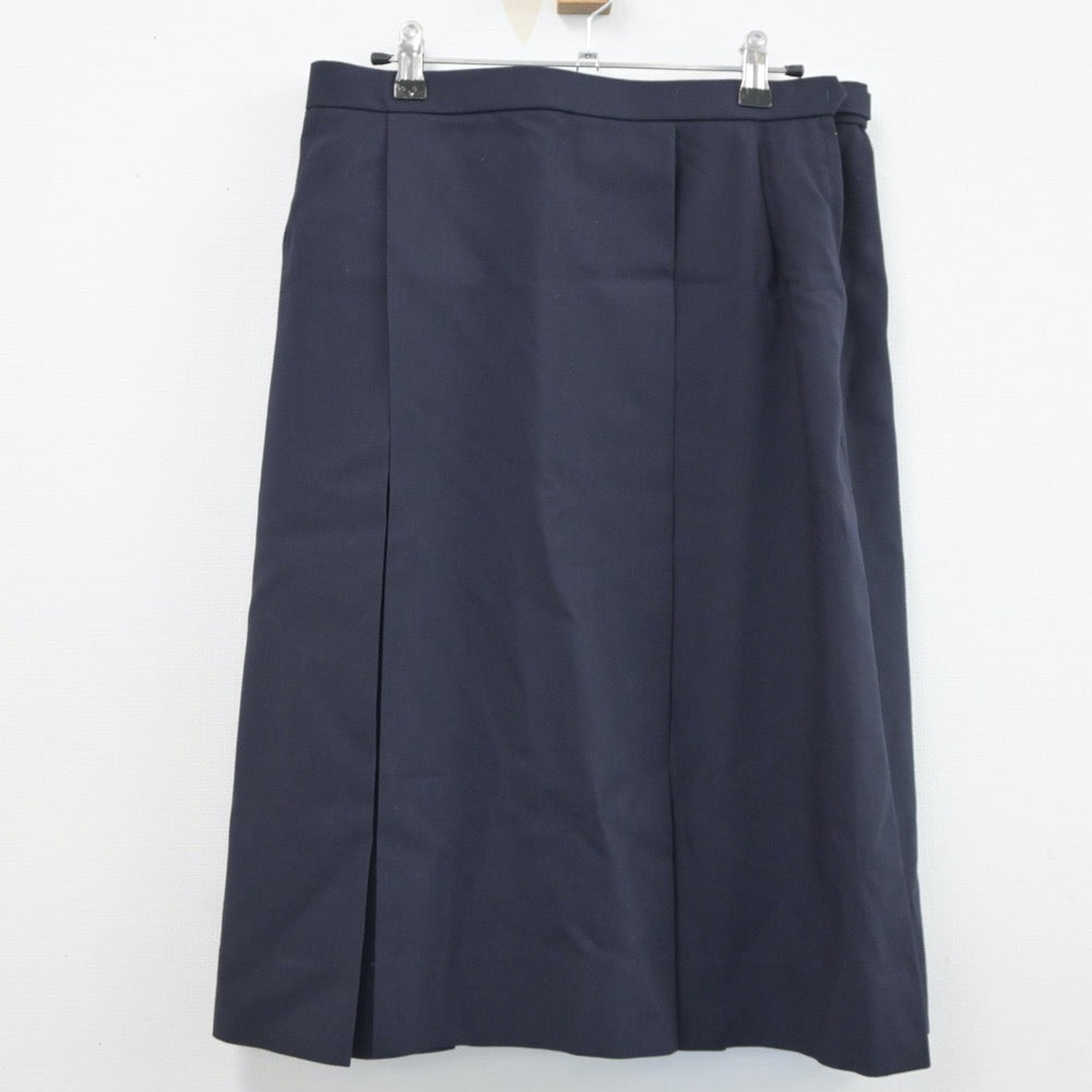 【中古】静岡県 城内中学校 女子制服 3点（シャツ・スカート）sf019016