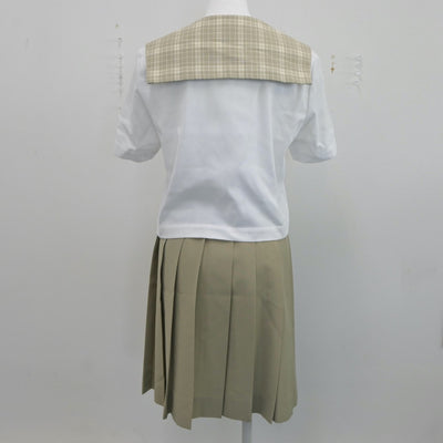 【中古】埼玉県 越谷南高等学校 女子制服 3点（セーラー服・スカート）sf019024