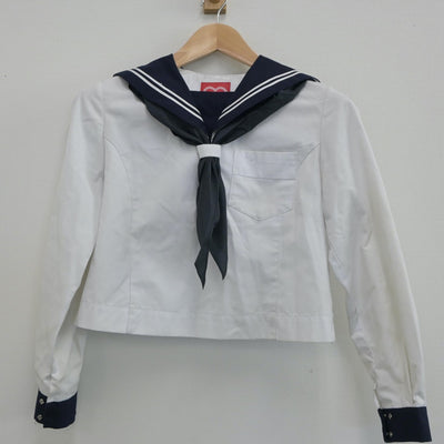 【中古】北海道 凌雲中学校 女子制服 2点（セーラー服）sf019025