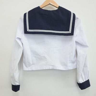 【中古】北海道 凌雲中学校 女子制服 2点（セーラー服）sf019026