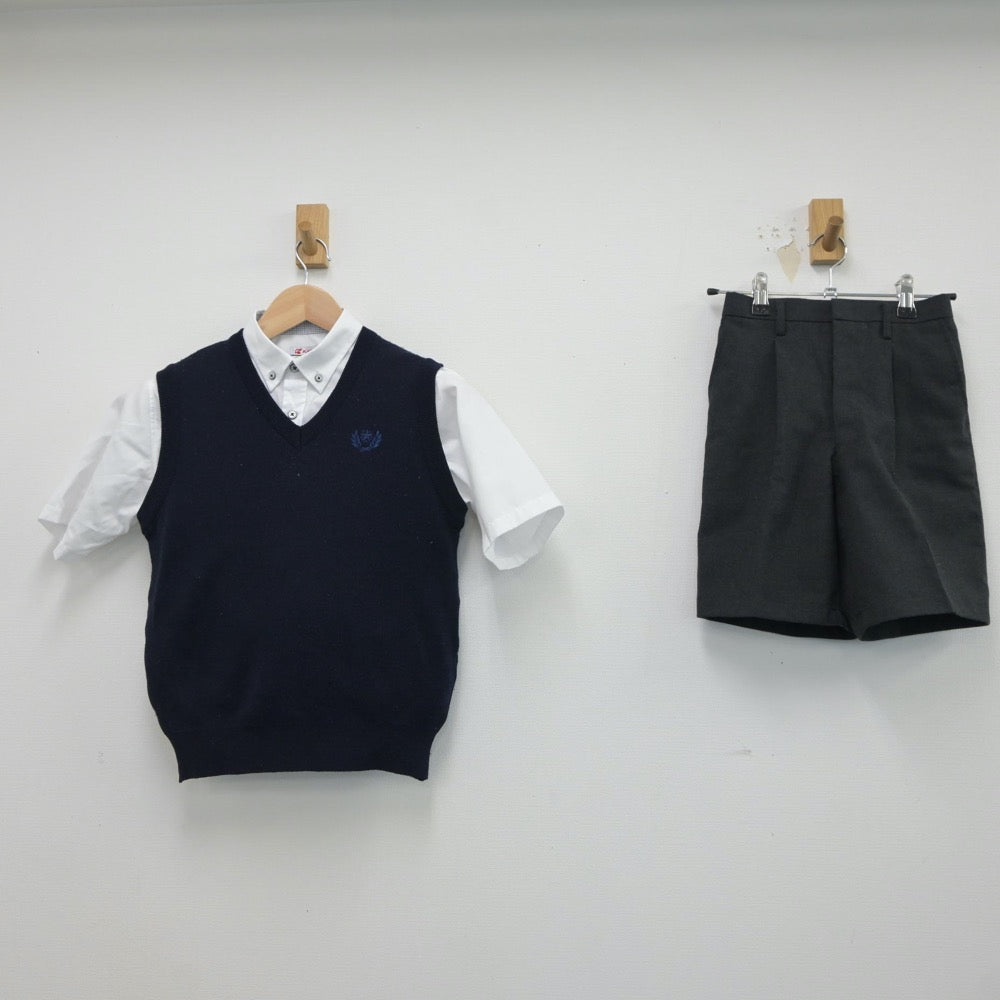 【中古】小学校制服 暁星国際流山小学校 3点 sf019030