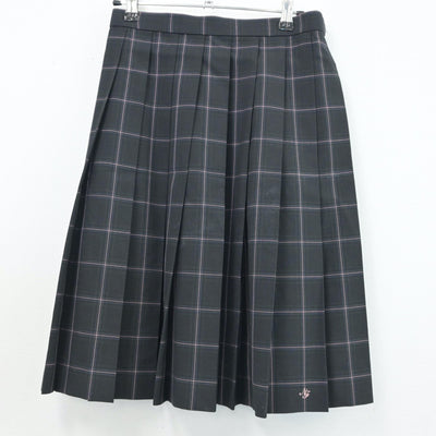 【中古】神奈川県 日本大学藤沢高等学校 女子制服 3点（シャツ・ニットベスト・スカート）sf019034